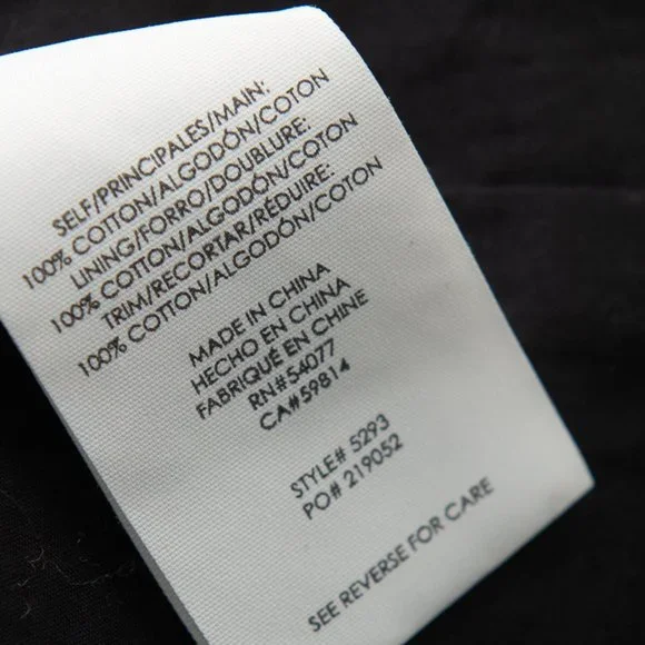 Cabi Flamenco Eyelet Jacket #5293 Blazer 100% Cotton Scallop Trim Black Size 6 - Picture 5 of 7